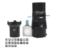 Asyduey Focalize Conical Snoot Bowens Photography Photo Condenser Built-in Geometric Sheet Shapes Gobo Filter 19° Single Lens