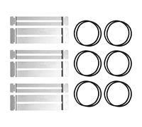 Asyduey Guitar Fingerboard Guards Stainless Steel Bass Fingerboard Guards Luthier Tool Fretboard Protector for Dressing Frets