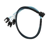 Asyduey Internal Mini SAS to Cable, SFF-8643 to Forward Breakout Compatible with Controller Hard Drive (1.6Ft)