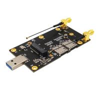 Asyduey M. 2 Wifi Card Adapter Expansion NGFF M. 2 Key B to USB 3.0 for 3G/4G/5G Module Dual NANO SIM Slot with 5G Antenna