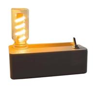 Asyduey Magnetic Suction Lamp Decompressions Mechanical Night Ligh 3D Rechargeable LED Lever Ejection Night Lamp Valentine Gifts Home Office Bedroom Decor