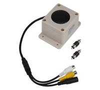 Asyduey Microphone Speaker Device for Security Camera Outdoor Waterproof for IP Camera Audio Recording Two Way Radio Interphone