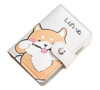 Asyduey Mini Credit Card Holder with 20 Card Slots + 2 ID Slots,Anti-Degaussing Bank Card Holder Coin Purse,C 10.5x2x7.2cm