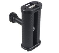 Asyduey Mini Side Handle Handgrip Black Side Handle Handgrip with Dual 1/4 Screw Mount for Mirrorless Digital Camera DSLR Camera Cage Built-in Wrench