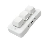 Asyduey MK321-Pro Customized Keyboard Mechanical Blue Switch RGB Light 3-Mode USB+2.4G Wireless+Bluetooth Connection Keyboard Easy Install