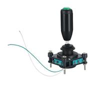 Asyduey Monolever Joystick Switches with Push Button 2 4 8 Way Reset Momentary Toggle -Rocker Switches SCV4-05R2G Easy Install Easy to Use