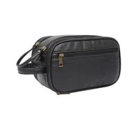 Asyduey Multi Pockets Toiletry Bag for Women Men Travel Makeup Bag Waterproof Hanging Bag Cosmetic Makeup Organizer Bag Black