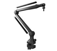 Asyduey New Desktop Microphone Holder Adjustable Mic Cantilever Stand Suspension Boom Scissor Arm for Live Streaming