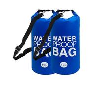 Asyduey Pool Step Weights, Pool Ladder Weights for Above Ground Pools, Waterproof Sand Bags for Pool Steps 10Lx2PCS Navy Blue