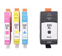 Asyduey Printer Chip Ink Suitable for Printer Officejet 6500A 7000 7500A 6000 HP920XL