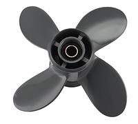 Asyduey Propeller 4 Blade 9 1/4X10 for and Outboard BF8D/BF9.9D BF9.9/BF15A BF15D/BF20 8 Splines 58134-ZV4-010AH