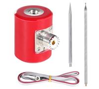 Asyduey QRP 5M/16.4FT Antenna 14M-30MHz 300W HF Antenna Multifunction Portable Stainless Steel 1/4 Wavelength USDX Radio Easy Install Easy to Use