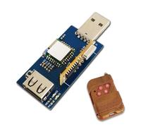 Asyduey Remote USB Switch Mobile APP Control/433M Remote Control 2.4G WiFi with USB Data Transmission USB Module