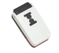 Asyduey Round Tab Punch Handheld Folder Punch Loose Leaf Separator Label Punch Craft Paper Punch Cutter Puncher