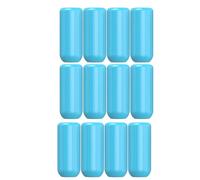 Asyduey Silicone Accessories Elastic Sleeve for Leak Proofing, Leak Proof Sleeves Reusable for Travel Toiletries 16Pcs Blue