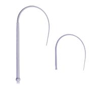 Asyduey Simulated Mouse Tail Cat Toy Cat Teaser Funny Stick Long Tail Pet Interactive Toys Silica Gel Pet Supplies for Cats Pet Kitten Hunting A