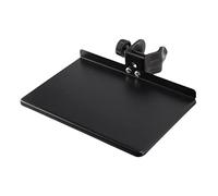 Asyduey Universal Microphone Stand Clamp-on Tray Metal Material with Mounting Clamp