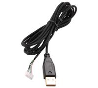 Asyduey Usb Cable Mice Line For Deathadder 2013 2.1M 5 Wires 5 Pins Plated Replacement Gaming Mouse