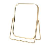 Asyduey Vanity Makeup Mirror with Metal Stand 360 Degree Swivel Desktop Tabletop Mirror