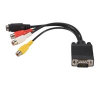 Asyduey VGA Adapter to TV S-Video Out Cable for PC Video
