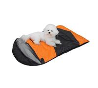 Asyduey Winter Dog Sleeping Bag Outdoor Waterproof Kennel Pad Washable with Zipper Pet Warmer Supplies for Hiking Backpacking