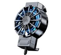 Asyduey X16 Mobile Phone Radiator 7 Leaves 45Mm Fan USB Power Supply Mobile Phone Air Cooling Radiator for 4-6.7 Inch Phone
