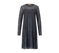 Asymmetric Sequin-Embellished Striped Crochet-Knit Mini Dress - female - Missoni - Party Dresses - Multicolor - 2XL - Dresses 2XL