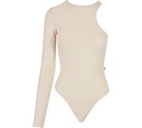 Asymmetrical bodysuit for women Urban Classics Organic Stretch Blanc XL