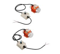 Asynchronous 3Phase Vibrator Motor 11.9 * 7.6 * 7cm Adjustable Speed 30W DC12/24V Adjustable Excitation Force Electric Vibration Motor Vibrationsmotor for Mining, Metallurgy, Coal, Electricity (12V)