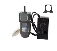 Asynchronous Motor 2IK6GN-C 6W 220V AC Gear Reducer Adjustable Speed CW CCW Single-Phase US-52 Governor(2GN150K 0-8.5RPM)