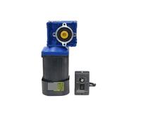 Asynchronous Motor RV30 220V 60W High Torque AC Gear with Worm Reducer with Speed Regulator Adjustable Can CW CCW(0-27RPM 220V)