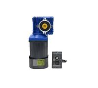 Asynchronous Motor RV30 220V 90W High Torque AC Gear with Worm Reducer with Speed Regulator Adjustable Can CW CCW(0-17RPM 220V)