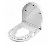 Asypets Square Soft Close Toilet Seat Quick Release Microbe-Resistant | Urea Duroplast, silver ion antimicrobial, dual soft-close, quick-release, stainless top-fix hinges, anti-slip, 150kg cap