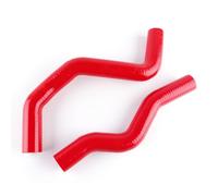 ASYXPCRH Silicone Radiator Coolant Hose Compatible with Mitsubishi Lancer Evolution 6 EVO6 EVO VI CP9A 4G63 1999-2001 (red)