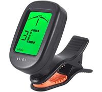 AT-01A/101 Guitar Tuner Foldable Rotatable Clip-on Tuner High Sensitivity for Bass Ukulele Chromatic Guitar Accessories (Color : LINGTING LT-01)