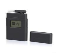 AT-838 Handheld Breathalyzer Portable Tester with Switchable Three Units 99.9 Percent Accuracy Fast Five-Second Detection Replaceable Mouthpiece Lightweight Design for Home Office Travel