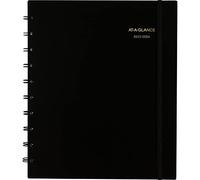 AT-A-GLANCE 2023-2024 Planner, Weekly & Monthly Academic Appointment Book, 9" x 11", Large, Move-A-Page, Black (70957E05)