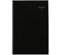 AT-A-GLANCE 2023 Monthly Planner, DayMinder, 8" x 12", Large, Faux Leather, Black (SK200)