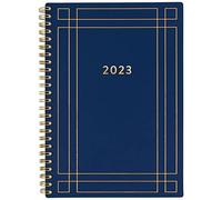 AT-A-GLANCE 2023 Weekly & Monthly Planner, Simplified by Emily Ley, 5-1/2" x 8-1/2", Small, Monthly Tabs, Navy (EL94-200)
