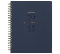AT-A-GLANCE 2025 Planner, Weekly & Monthly, 8-1/2" x 11", Large, Signature, Navy (YP9052025)