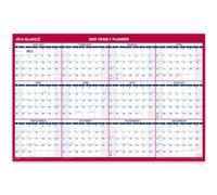 AT-A-GLANCE 2025 Wall Calendar, Monthly, 25" x 36", Extra Large, Paper, Reversible, Vertical/Horizontal (PM2122825)