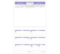 AT-A-GLANCE 2026 Desk Calendar Refill, Weekly, 6" x 7", Flip-A-Week (SW705X5026)