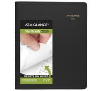 AT-A-GLANCE 2026 Planner, Monthly, 15-Month, 9" x 11", Large, Black (702600526)