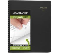 AT-A-GLANCE 2026 Planner, Monthly, 7" x 8.75", Medium, Black (701200526)