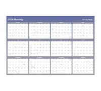 AT-A-GLANCE 2026 Wall Calendar, Dry Erase Wall Planner, Monthly, 48" x 32", Extra Large, Vertical-Horizontal, Reversible, 12-Month, Blue (A1152-26)