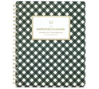 AT-A-GLANCE 2027 Planner, Simplified by Emily Ley, Weekly & Monthly, 8.5" x 11", Customizable, Camp Gingham (EL58-901-27)