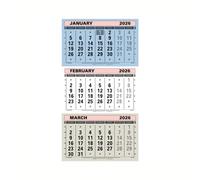 At-A-Glance 3 Monthly Calendar 2026 TML26