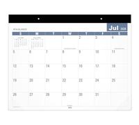 AT-A-GLANCE Desk Calendar 2026-2027 Planning Pad, Academic 12-Month July-June, Monthly, 21-3/4" x 17" Standard, Easy-to-Read, Unruled Daily Blocks (SKLPAY32)