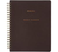 AT-A-GLANCE Planner 2026-2027 Weekly & Monthly Academic 13-Month July-July, 8-1/2" x 11", Signature, Brown (YP905A09)