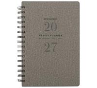AT-A-GLANCE® Signature Collection 2027 Weekly Monthly Planner, Gray, Small, 5 1/2" x 8 1/2"